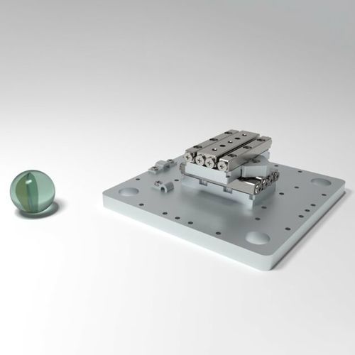 Miniature stage XY-SLC17:30linear2-axisclosed-loop