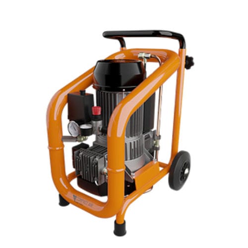 Компрессор поршневой С 330/03пневматический с электроприводом на роликах