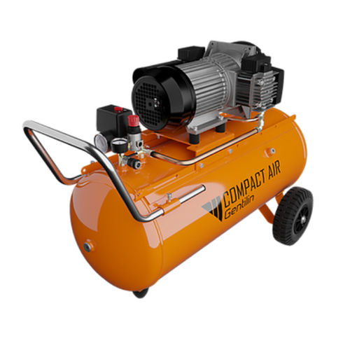 Компрессор поршневой СК330/100воздушный с электроприводом на роликах