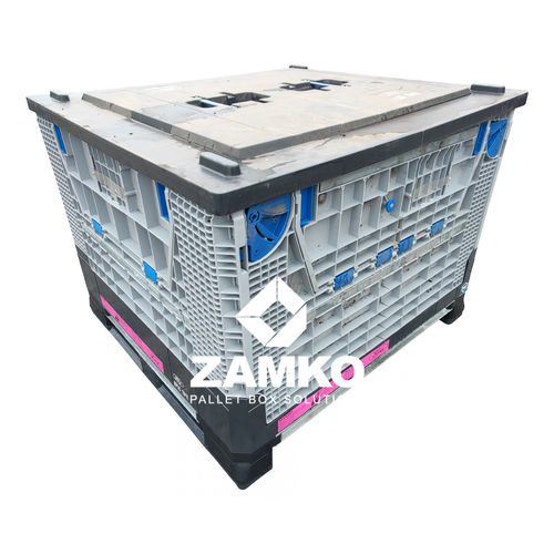 Пластиковый поддонный ящик PUG.m75.F4steeltransportstorage