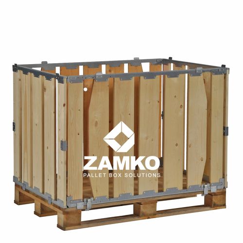 Деревянный паллетный ящик MPB.e70.Pдля складирования мелких деталей