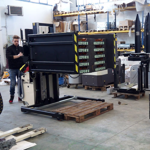 Мобильное устройство смены поддонов Side Press Splitter WB