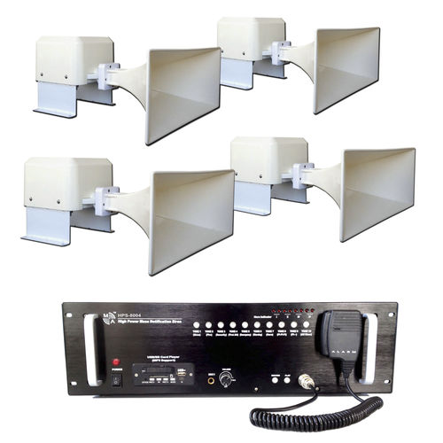 Электронная сигнальная сирена HPS-8004электрическаянаружнаямноготональная