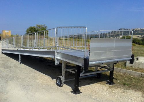 Платформа погрузочная рампа серии KINGгрузовикконтейнермобильный