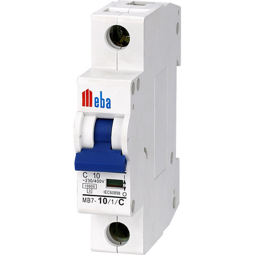 Автоматический выключатель MCB MB7термо-магнитный, перегрузка при коротком замыкании