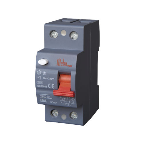Устройство защитного отключения при утечке на землю MB5210Распределение остаточного тока при коротком замыкании