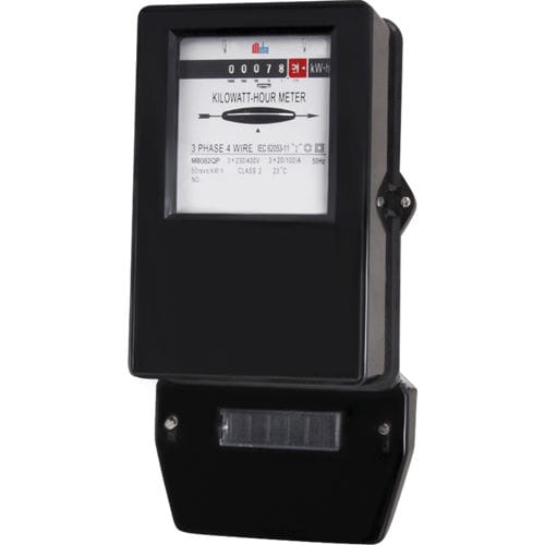 Счетчик электроэнергии MB082QPцифровой электромеханический