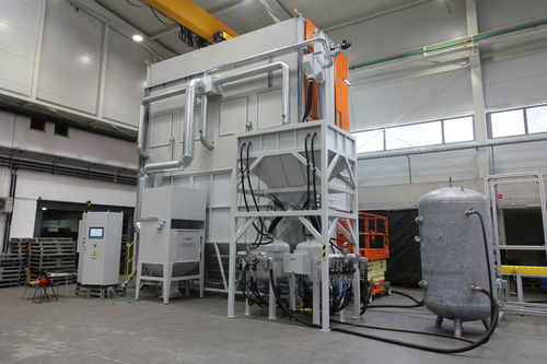 Автоматический пескоструйный аппарат BOILERBLAST 2/6давление