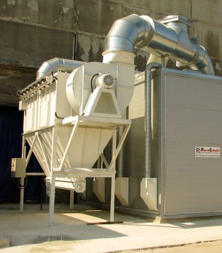 Картриджный пылесборник CENTRO SPECIALимпульсный с обратным потокомкомпактныйвысокоэффективный