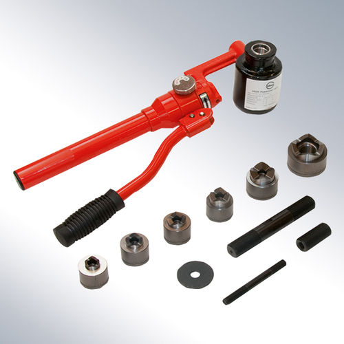 Hydraulic punching head