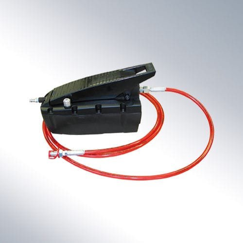 Hydraulic piston pump foot-operatedpneumatic