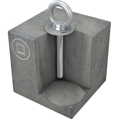 Анкер для защиты от падения из нержавеющей стали ABS-Lock IV-Bбетондля стали