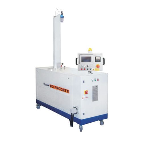 Стендовая установка опрессовки СКА-250 с клапаном программируемого логического контроллера (ПЛК)