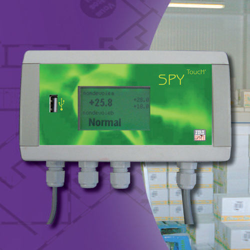 Регистратор температуры SPY TOUCH' NUSBс сенсорным экраномIP20