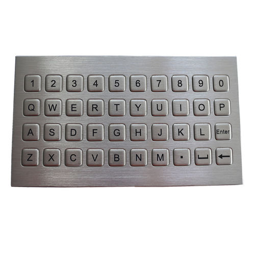 40-клавишная клавиатура K-TEK-B80KP-40-IT-FP-DWPpanel-mountinoxcustom