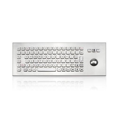 Панельная клавиатура K-TEK-A361-TB-FN-DWPс клавишей Fnс 3-мя клавишами мыши86-клавишная