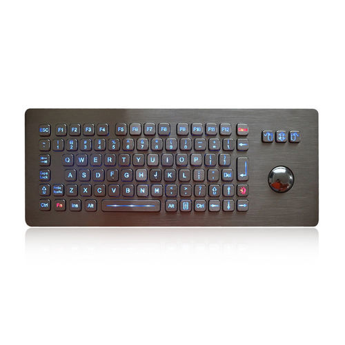 Панельная клавиатура K-TEK-A361-OTB-FN-BL-DWPс клавишей Fnс 3-мя клавишами мыши85-клавишная