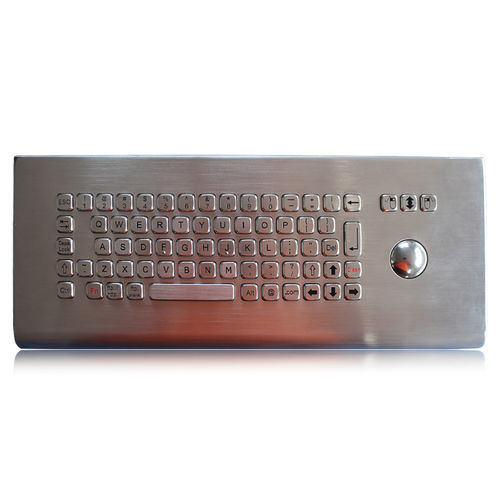 Настольная клавиатура K-TEK-A343-MTB-MDT-DWPс 3-мя клавишами мыши71-клавишнаяс трекболом