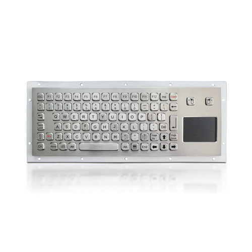 Панельная клавиатура K-TEK-A343TP-FN-DWPс клавишей Fnс 2-мя клавишами мыши85-клавишная