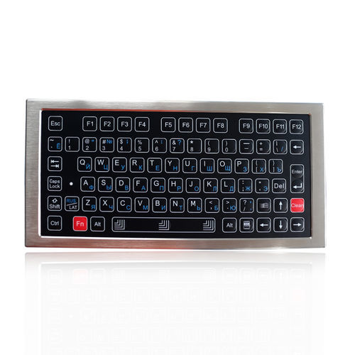 Compact keyboard K-TEK-D272-FN-DT-SSdesktopwith mechanical keyswith Fn key