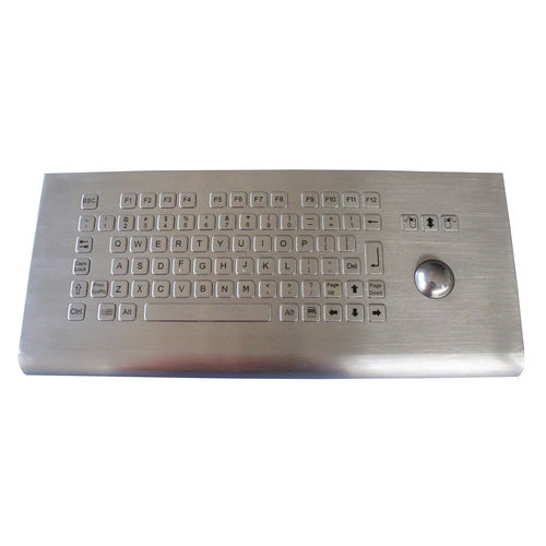 Клавиатура настольная K-TEK-B361-TB-FN-MDTс механическими клавишамис трекболомпромышленная