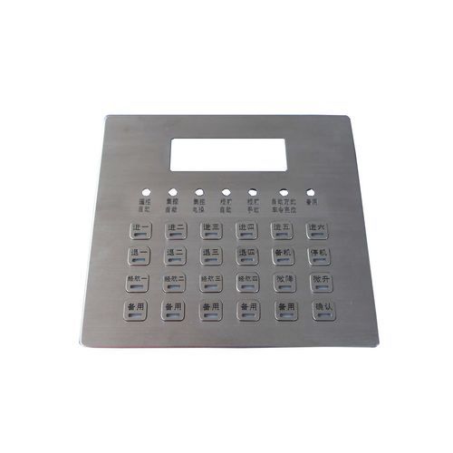 Клавиатура 20-клавишная K-TEK-B147KP-AC-24-BLпанельная с подсветкойвандальная