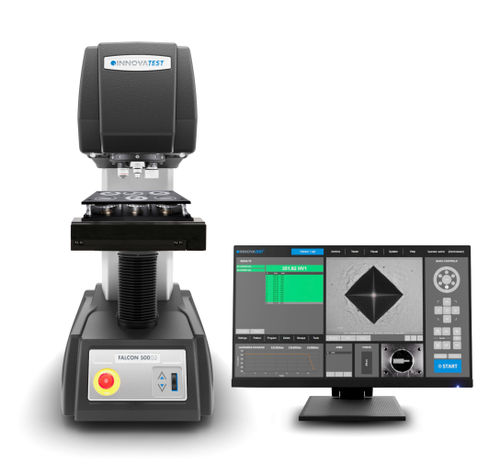 Твердомер по Виккерсу FALCON 500G2macro Vickersmanualнастольный