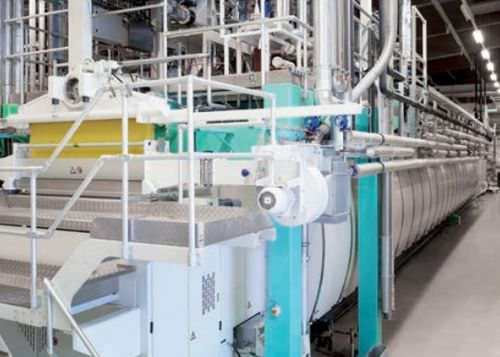 Сушилка горячим воздухом Ecothermatik™непрерывного действиядля пищевой промышленностиочистка