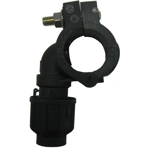 Угловой трубчатый соединитель серии 09P.DERD / 09P.DERM / 09P.DERFпластикввинчивающийся