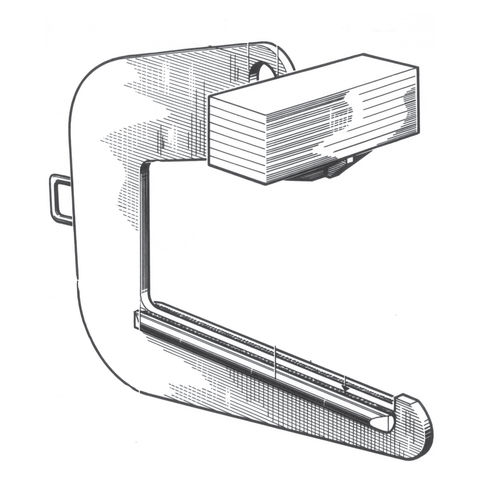 Подъемный крюк серии 432тип Cдля безопасности тяжелых грузов
