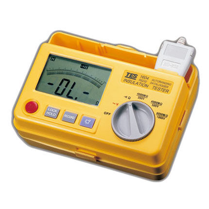 Тестер изоляции TES1604, непрерывность напряжения, сопротивление изоляции