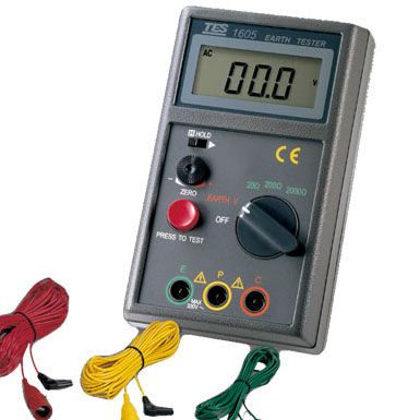 Тестер утечки на землю ТЭС-1605напряжениесопротивление землицифровой