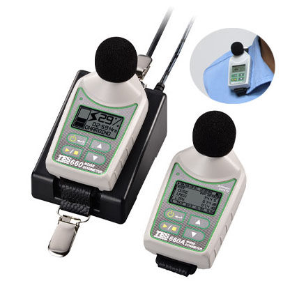 Шумовой дозиметр серии ТЭС-66персональныйцифровойБатарейный