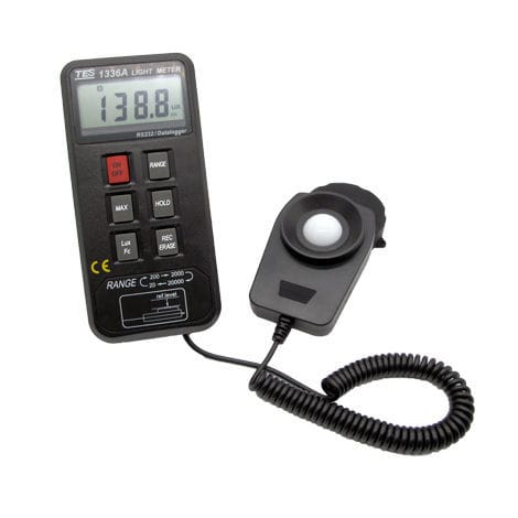 Цифровой люксметр ТЕС-1336Ас регистратором данныхUSB