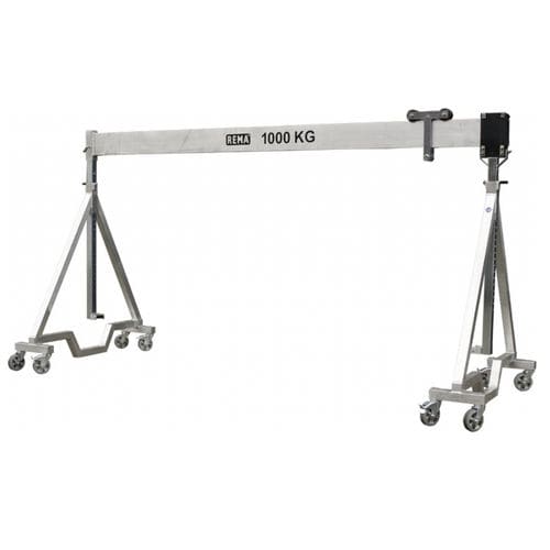 Мобильный козловой кран серии ПКАВалюминий с регулируемой высотой