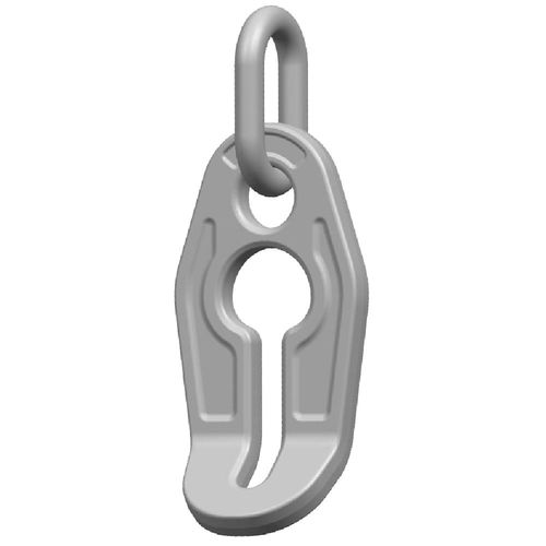 Грейферный крюк серии RACс защитой для глаз, нержавеющая сталь