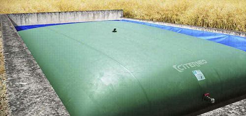 Резервуар для хранения жидких удобрений, гибкий резервуар