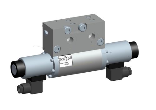 Золотниковый пневматический распределитель C2264P4/2-ходовой