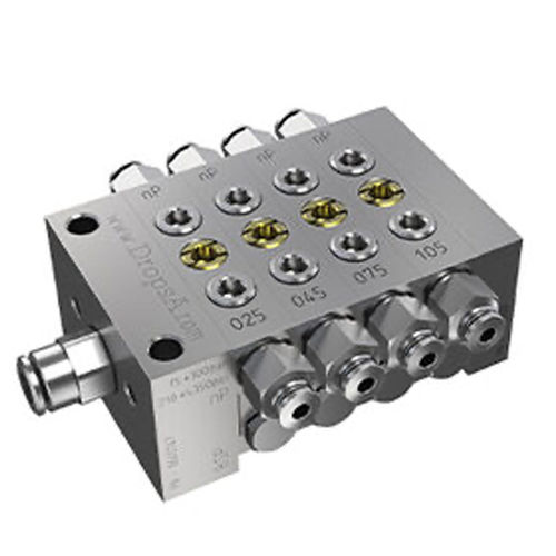 Modular progressive feeder nP- nano Progressivelubricantfor centralized lubrication systems