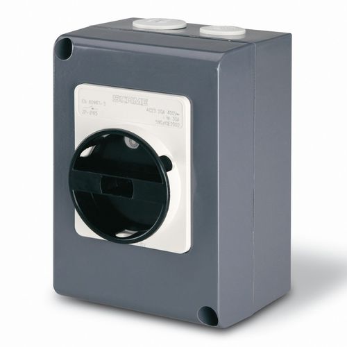 Поворотный выключатель серии ISOLATORS-ALнизковольтныйкорпусалюминий