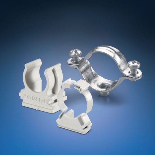 Хомут винтовой для труб серии FIXERпластик