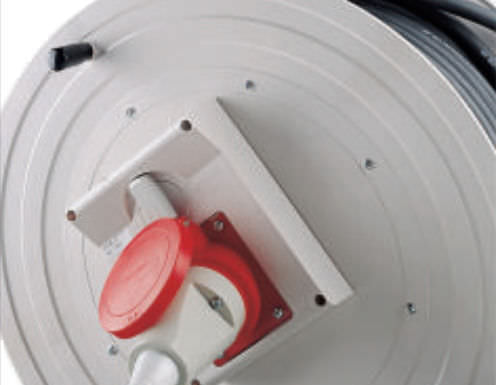 Кабельная катушка серии РОЛЛЕР 450самовтягивающаясятранспортируемаякоррозионностойкая