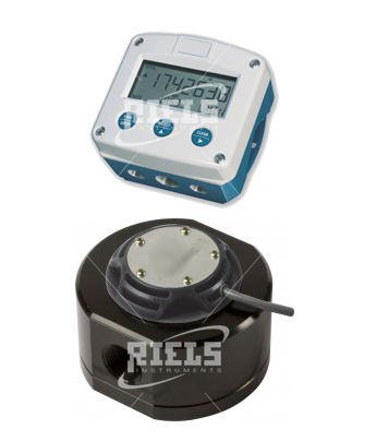 Расходомер с овальной шестерней MX-Sgearдля жидкостейиз нержавеющей стали