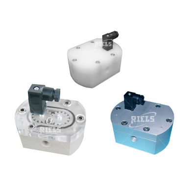 Электронный счетчик вязких жидкостей серии ВЗБ, овальное колесо