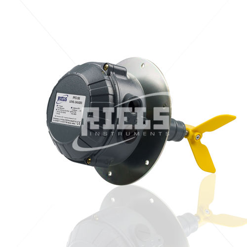 Поворотный лопастной переключатель уровня PFG86 для твердых веществ, нержавеющая сталь, фланец