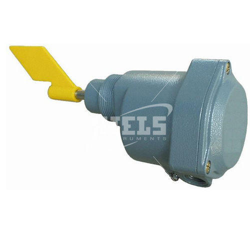 Поворотный лопастной переключатель уровня PFG57для твердых веществ, нержавеющая сталь, компактный