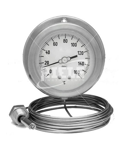 Расширение газа с помощью капиллярного термометра RIC250аналогдиалогфланец