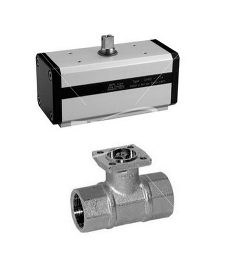 Кран шаровой DA пневморегулирующий для воздуха