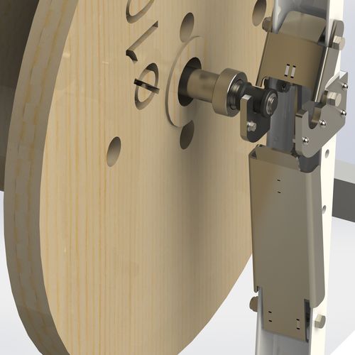 Поддержка барабана 0020