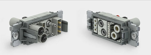 Модульный разъем CombiTac direqtпневматические данныеэлектропитание